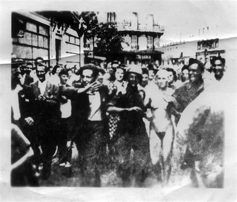 Woman Nazi Collaborator With Head Shaved Paraded Naked In Paris A