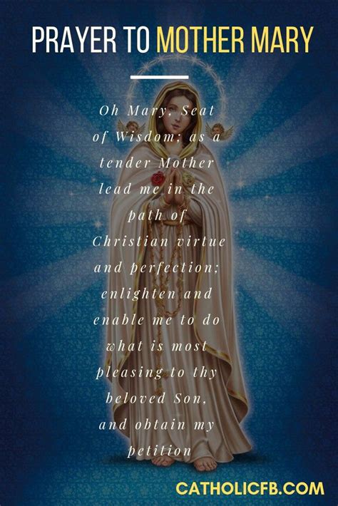 Powerful Prayer To Mother Mary For Blessings This Month Mother Mary