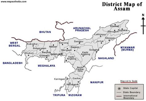 District Map Of Assam Download Scientific Diagram