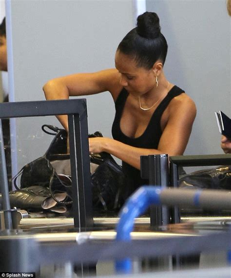 Jada Pinkett Smith Shows Off Her Body As She Heads Through Security At