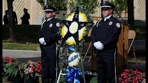 Sights And Sounds From The Peace Officer Memorial Youtube