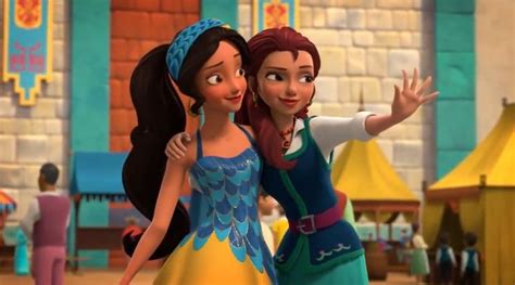 Courtney And Friends Meet Elena Of Avalor A Spy In The Palace Jaden