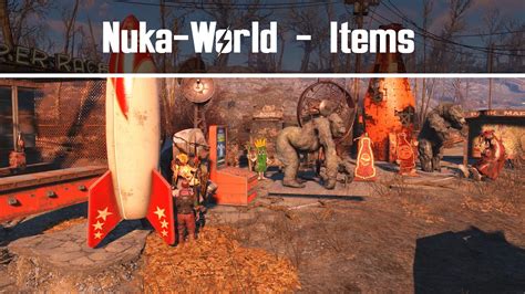 Fallout 4 Nuka World Items De L Atelier Fin Du Jeu YouTube