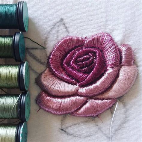 Transcendent Satin Stitch Flower Hand Embroidery Ideas In