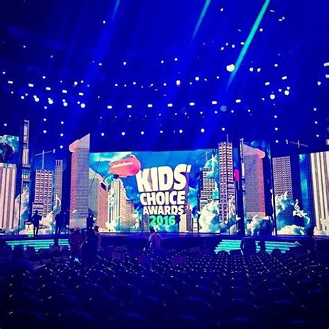 Nickalive First Look At Nickelodeons 2016 Kids Choice Awards Stage