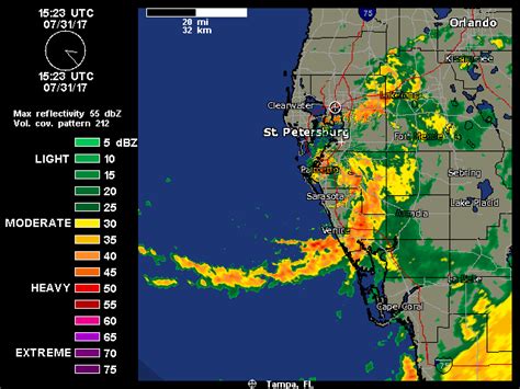 Tropical Storm Emily Making Landfall Near Tampa Bay Weather Underground