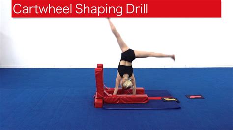 Cartwheel Shaping Drill Gymnastics Skills Gymnastics Tricks