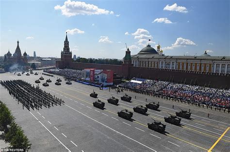Tanks And Troops Parade Through Red Square Despite Pandemic As Putin Whips Up Patriotic Fervor