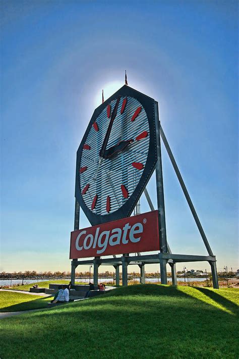 The Colgate Clock Jersey City Photograph By Allen Beatty Pixels