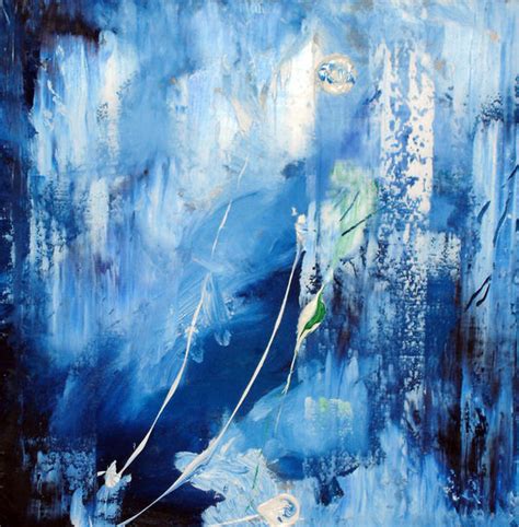 Blue Abstract Painting By Neilr1 On Deviantart
