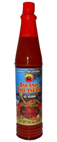 Island Treasure Hot Pepper Sauce Hot Sauce Mall