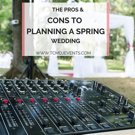 The Pros And Cons Of Planning A Spring Wedding