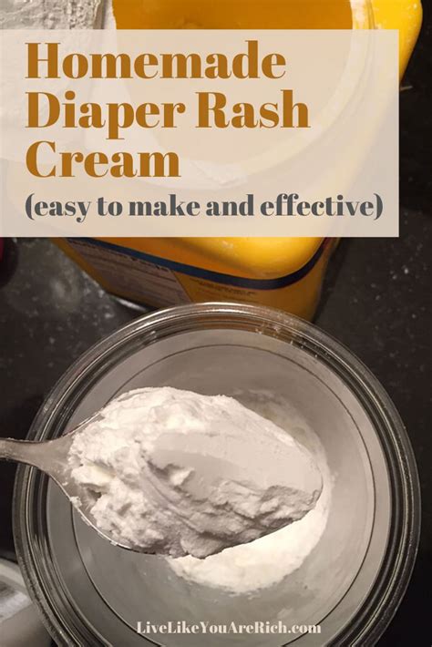 Homemade Diaper Rash Cream For Really Bad Rashes Diaper Rash Cream