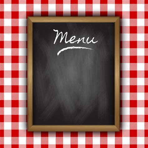 Chalkboard Menu Design 234557 Vector Art At Vecteezy