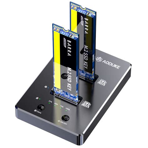 Buy AOJUE Aluminium Dual Bay M 2 SATA SSD To USB3 0 Docking Station