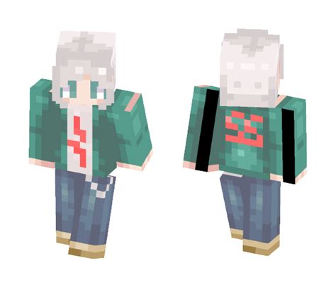 Download Nagito Komaeda Danganronpa Minecraft Skin For Free