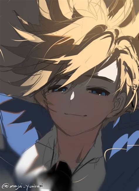 A collection of the top 43 sad anime boy wallpapers and backgrounds available for download for free. Pin by Fandoms Unite! on Elsword | Elsword, Blonde hair anime boy, Cute anime boy