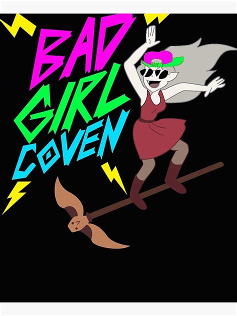 Bad Girl Coven The Owl House T Shirt Eda Edalyn Edalyn Clawthorne Luz Luz Noceda