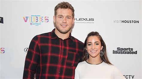 watch access hollywood interview colton underwood calls aly raisman his first love here s a