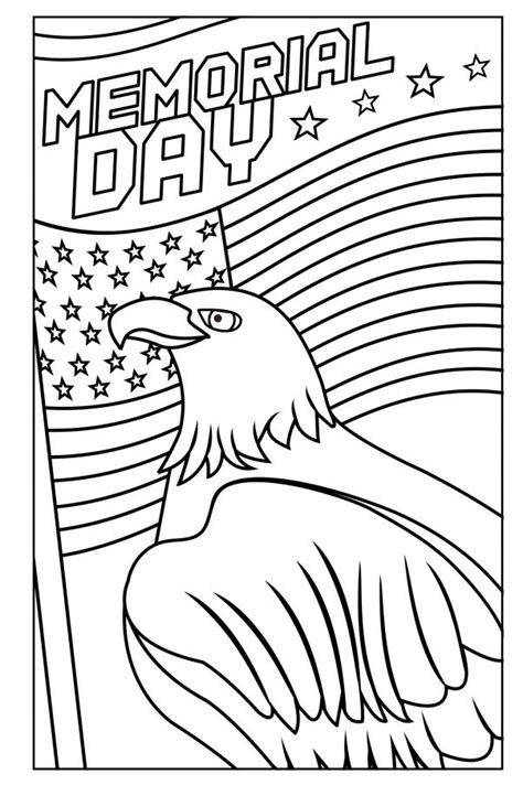 Memorial Day Free Drawing And Printable Coloring Pages