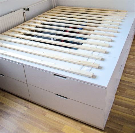 Podest selber bauen bauanleitung mit bildern bauanleitung. DIY IKEA HACk - Plattform-Bett selber bauen aus Ikea ...