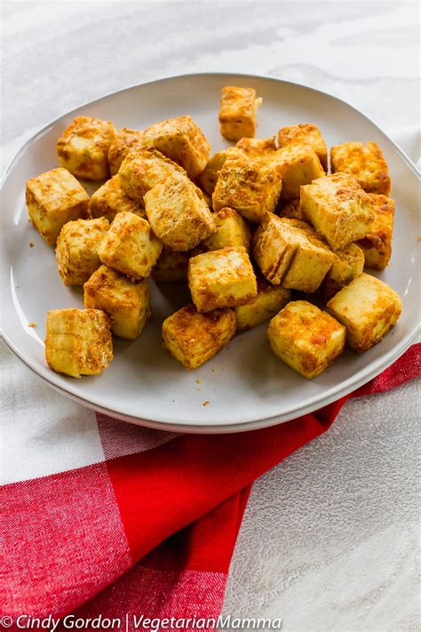 air fryer tofu fried recipe minutes spice