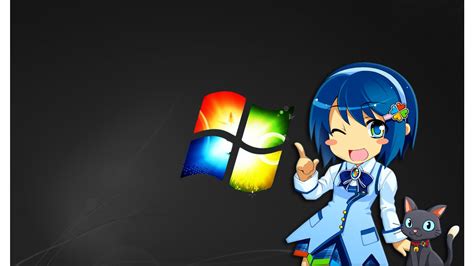 Anime Windows Girl Wallpapers 1600x900 220266