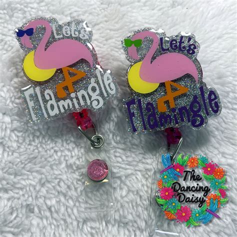 Lets Flamingle Acrylic Blank Moxie Vinyls