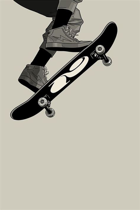 Skateboard Art Wallpaper Iphone Milly Top