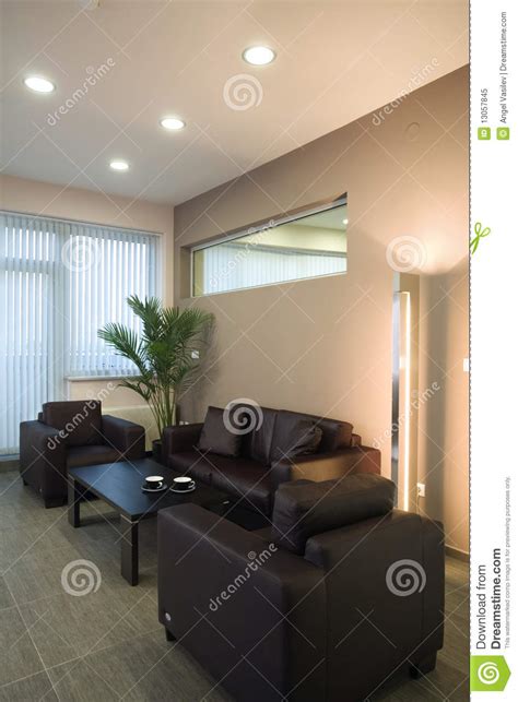 Beautiful And Modern Office Interior Design Royalty Free Stock Photo