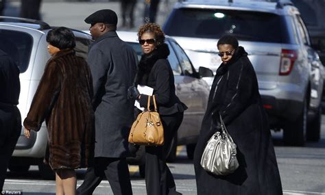 Whitney Houston Funeral A Galaxy Of Stars Gather In New Jersey To Say Goodbye To The Pop Legend