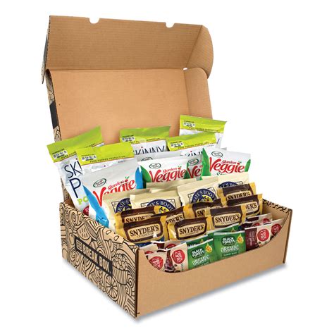 Snack Box Pros Healthy Snack Box 37 Assorted Snacksbox