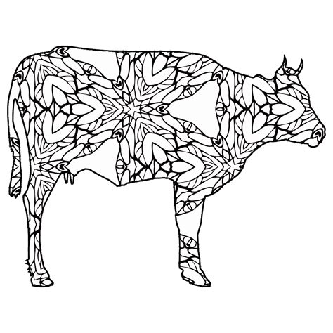 30 Free Coloring Pages A Geometric Animal Coloring