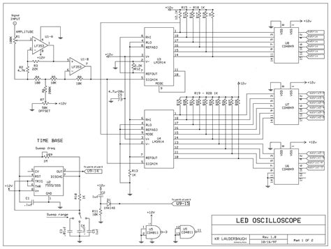 Circuit diagram is a free application for making electronic circuit diagrams and exporting them as images. About Electronic: The LED scope schematics