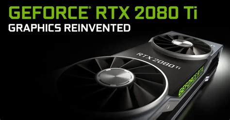 Nvidia Geforce Gtx 2080 Ti Pasionmovil