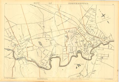 Northampton Ma City Map Of Northampton Walker Atlas 1904