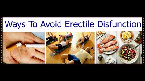 Ways To Avoid Erectile Dysfunction YouTube