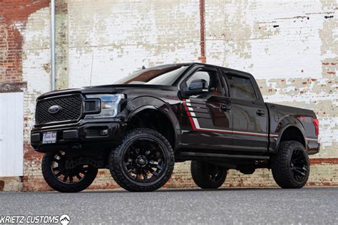 Lifted 2018 Ford F 150 Lariat With 6 Inch Rough Country Lift Kit 22×12