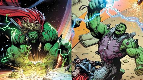 Banner Of War Pits Hulk Against Thor In Their Ultimate Form
