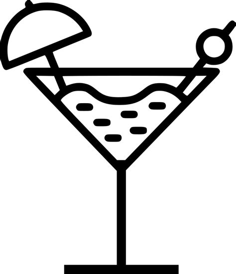 Cocktail Svg Png Icon Free Download (#483559) - OnlineWebFonts.COM