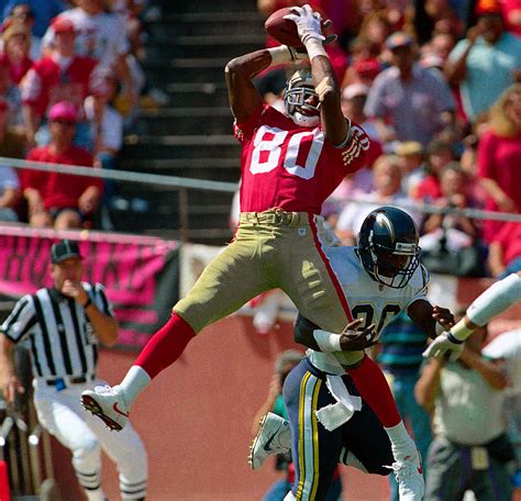 Jerry Rice Named To Pro Football Hall Of Fame Mangin Photography Archive