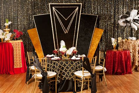 Great Gatsby Party Decor Gatsby Party Gatsby Party Decorations Event
