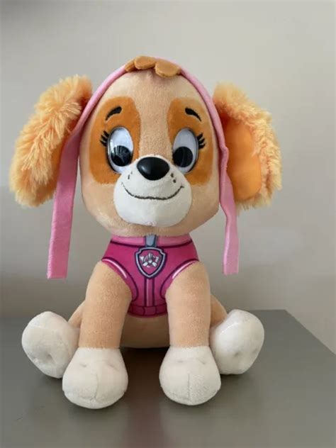 Paw Patrol Skye Puppy Dog 9” Plush Stuffed Animal Spin Master B19 12