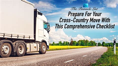 Prepare For Your Cross Country Move With This Comprehensive Checklist