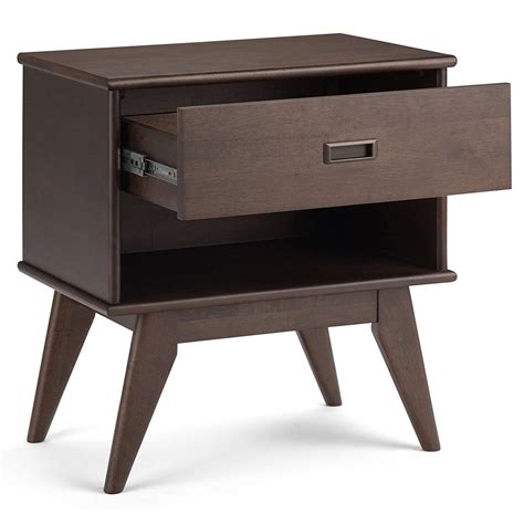 $49.99 & free returns return this item for free. Mid Century Modern Bedside Table with One Spacious Drawer ...