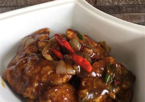 50 gram paprika, potong dadu. Resep Ikan Kakap Fillet Saus Tiram : Kakap Crispy Bumbu ...