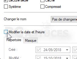 PC Astuces Modifier La Date Et L Heure D Un Fichier