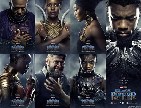 Character Posters To Marvels Black Panther Read