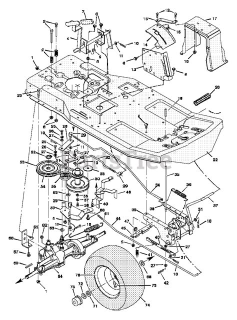 Murray Riding Mower Parts Diagram