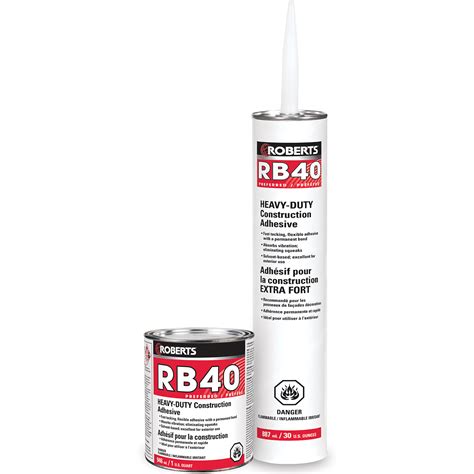 (DISCONTINUED)HEAVY-DUTY Construction Adhesive - Roberts Consolidated